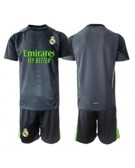 Real Madrid Portiere Maglia Gara Terza Repliche 2025-26 Bambino Maniche Corte